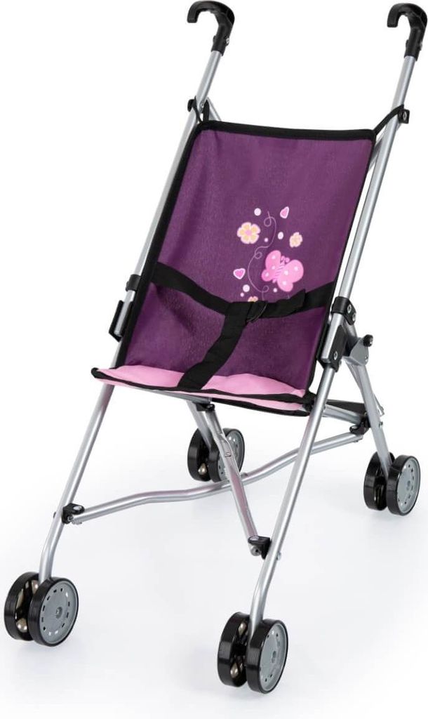 Bayer Design 30157AA Puppenbuggy, Puppenwagen, Doppelräder, Produktbild 