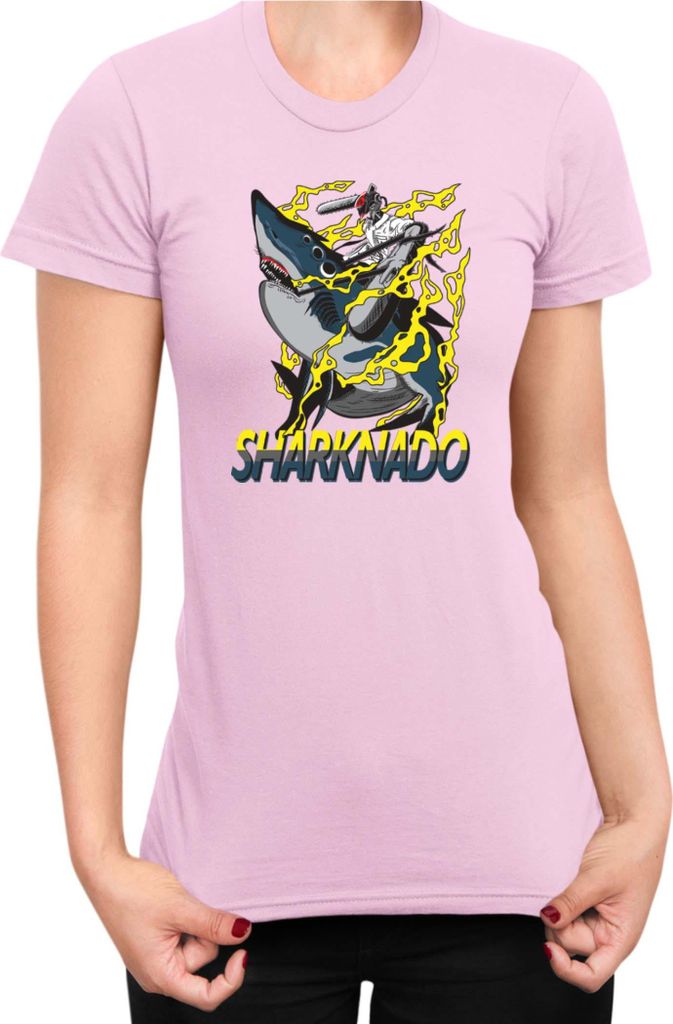 Damen T-Shirt Manga Japan Anime Comics Animation Chainsaw Anime manga Man 15, Lady M / Hellrosa