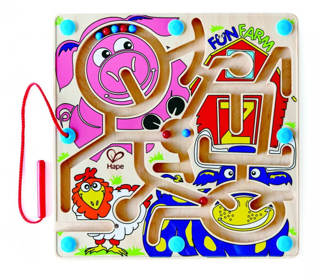 Jeu Éducatif Magnétique Hape E1702 pour Développer la Concentration