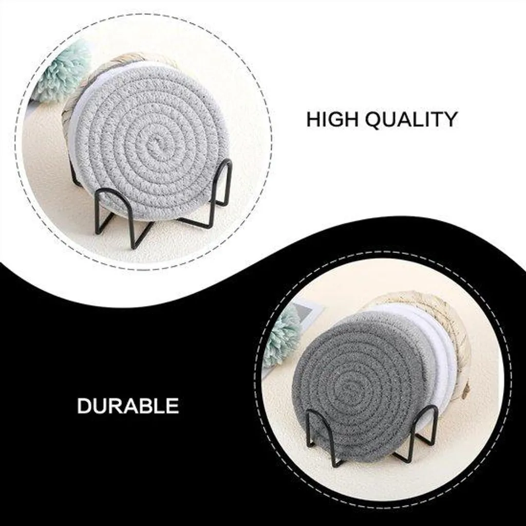 Support dessous-de-plat métal lot de 2 : stop au désordre en cuisine