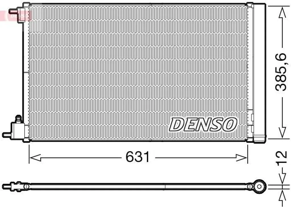 Condenseur de Clim DENSO pour Réparer la Climatisation d'Insignia et Malibu