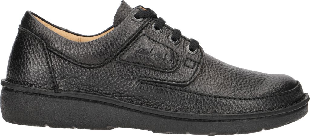 Clarks Nature Ii - Schwarz Glattleder Größe: 42.5 Normal Produktbild 17