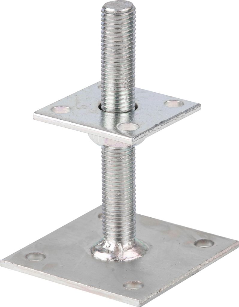 Alberts 4 x I-Pfostenträger, höhenverstellbar 30 - 150 mm, Obrázek produktu 