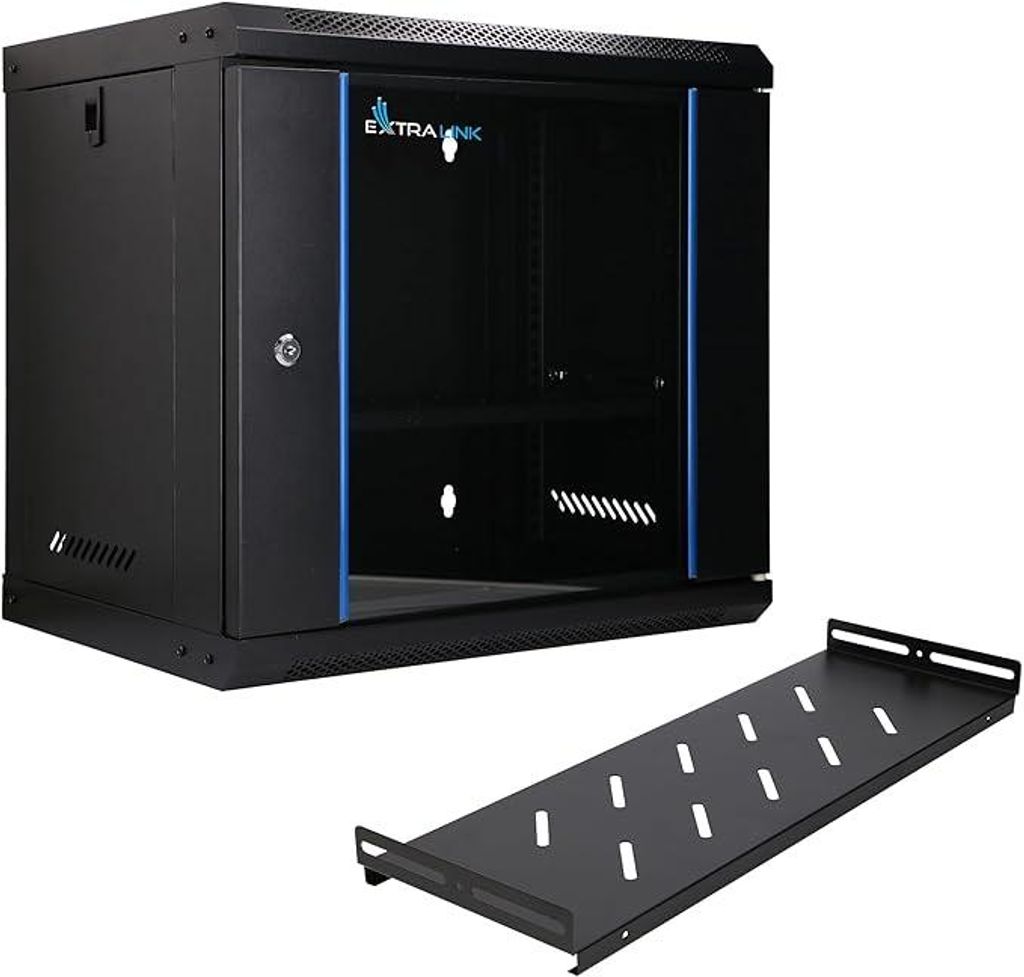 Extralink Serverschrank 19 Zoll 9HE 530×400 inkl. Produktbild 