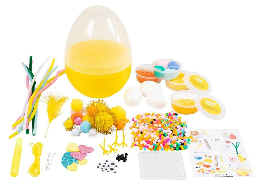 Creativ Company Kreativbox Osterei, H: 19 cm, T 14 cm, 1 Stück