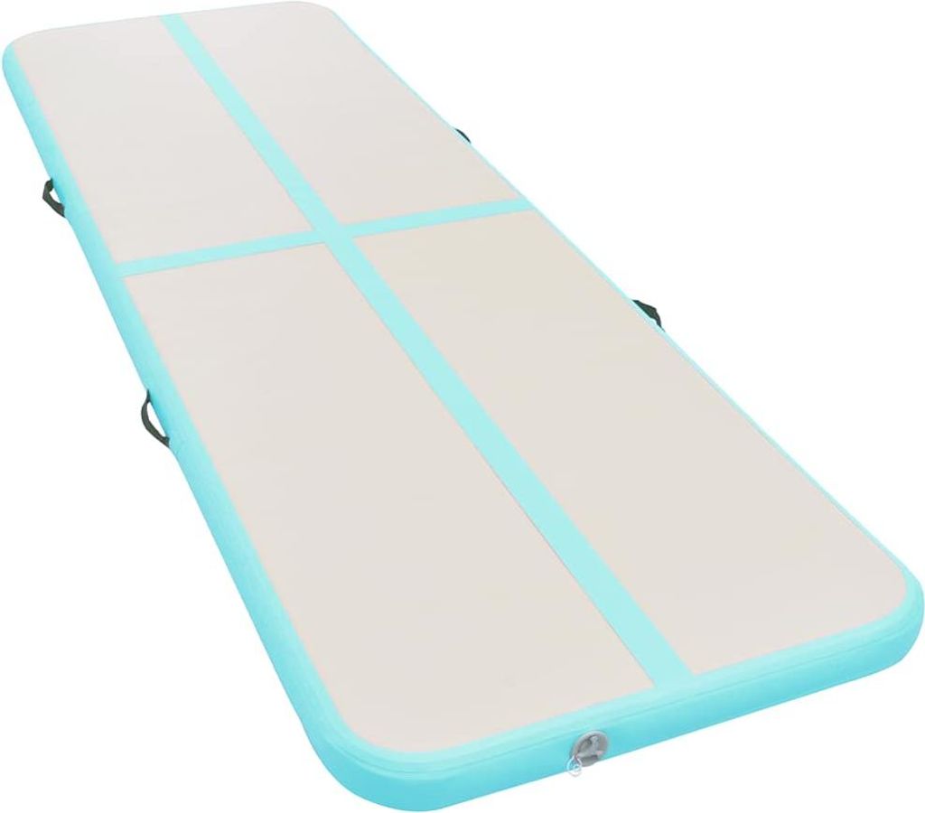 nafukovacia gymnastická podložka s pumpou 600x100x10 cm PVC Obrázok produktu 