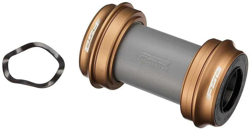 FSA Press Fit 30 Megaexo 24 mm Boîtier de Pédalier Gris et Golden 68mm - 2