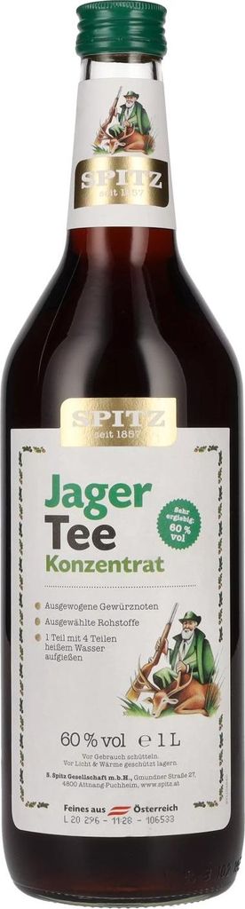 Spitz Jagertee 60% Vol. 1l Produktbild 