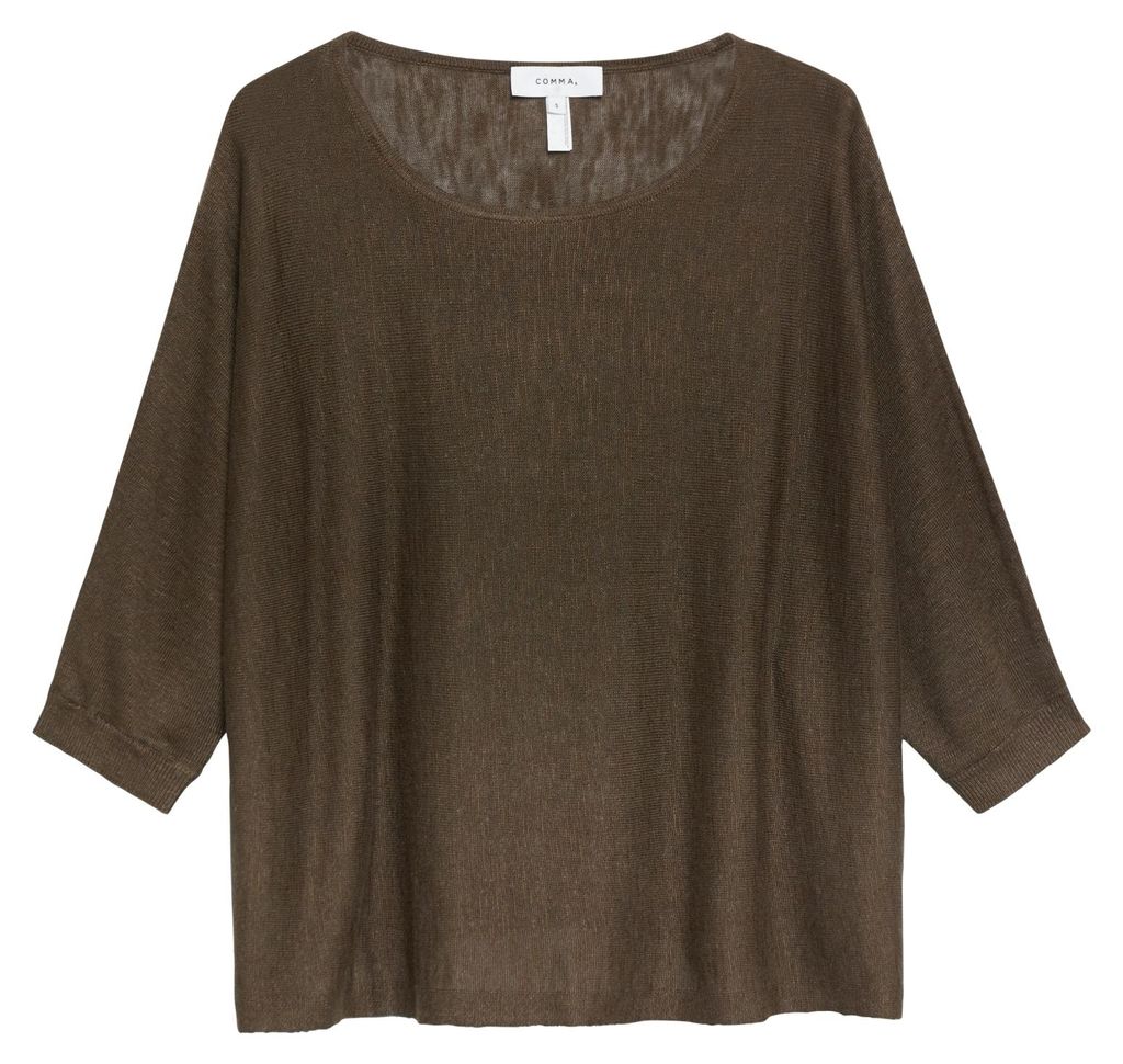 Strickpullover 8943 BROWN Größe S