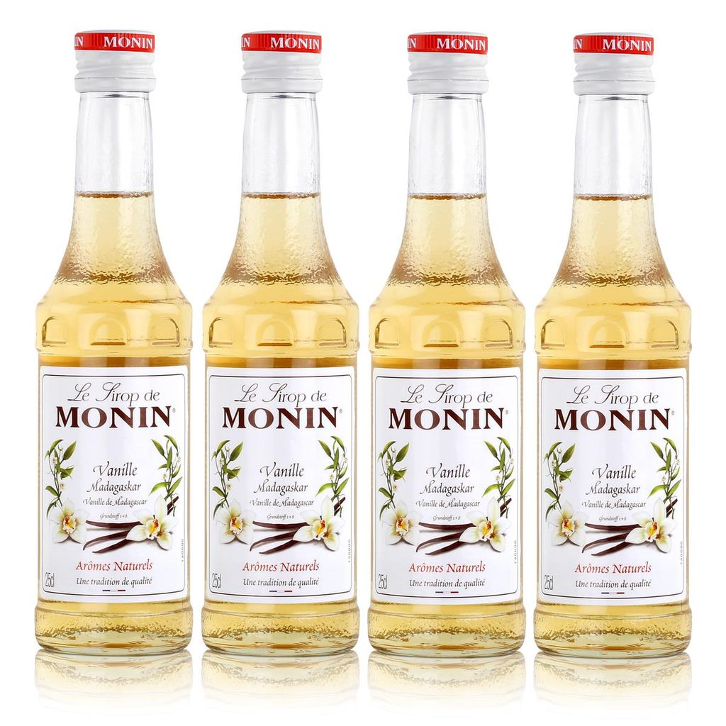 4x Monin Vanille / Vanilla Sirup, 250 ml | Kaufland.de