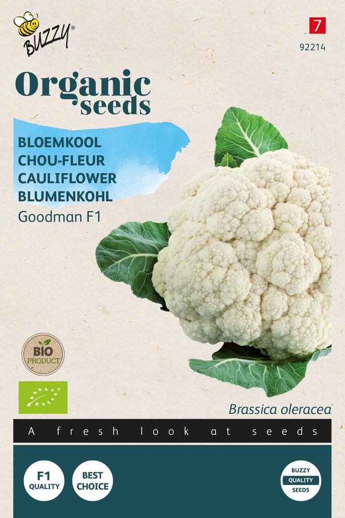 Buzzy Organic Blumenkohl Goodman -  - Ca. 25  Samen Produktbild 