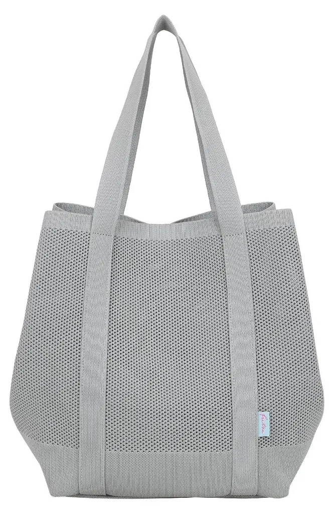 Sac fourre-tout gris Meshy Shopper idéal pour le travail et sorties
