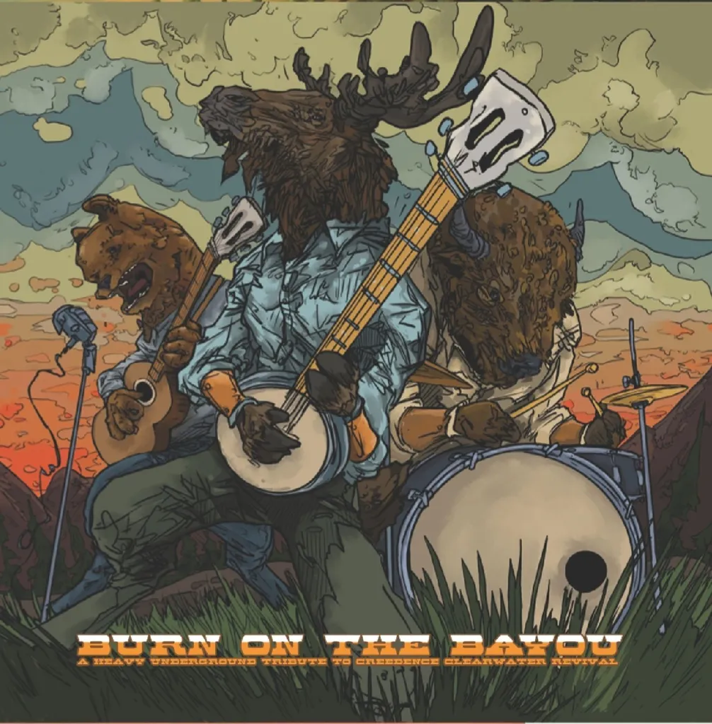 Musique Rock Heavy Burn On The Bayou Tribute CCR pour Collectionneur