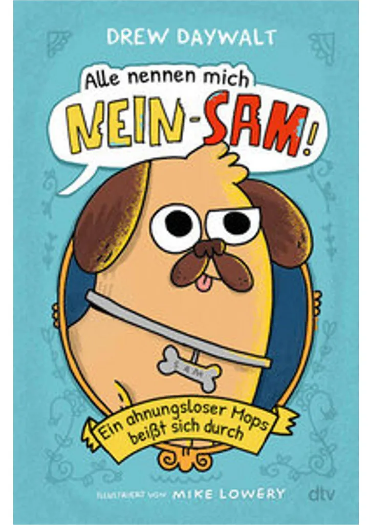 Idée cadeau propriétaire de carlin : Livre Alle nennen mich Sam