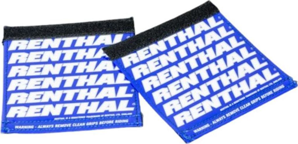 RENTHAL Clean Grips Griffschutz - blau/weiss