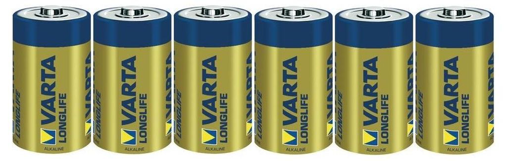 [KL] 3x Varta Longlife Alkaline Mono D 2er Blister Immagine del prodotto 