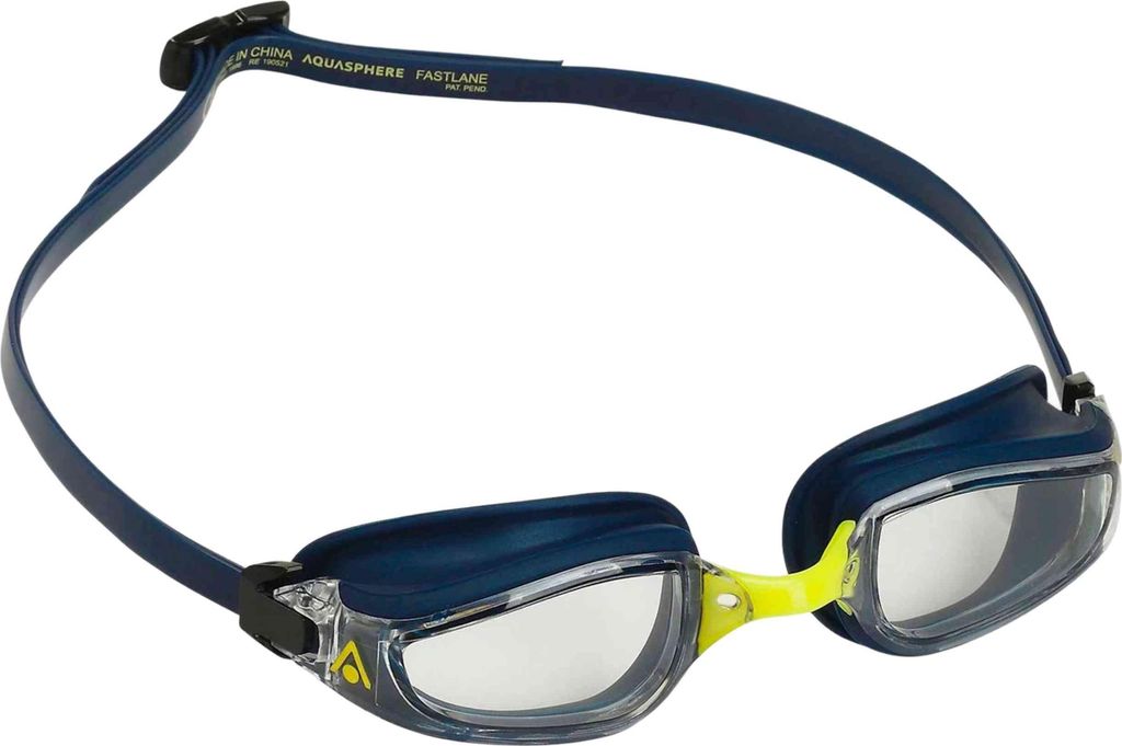 Aquasphere Fastlane Lenses Clear Schwimmbrille Blau  Produktbild 