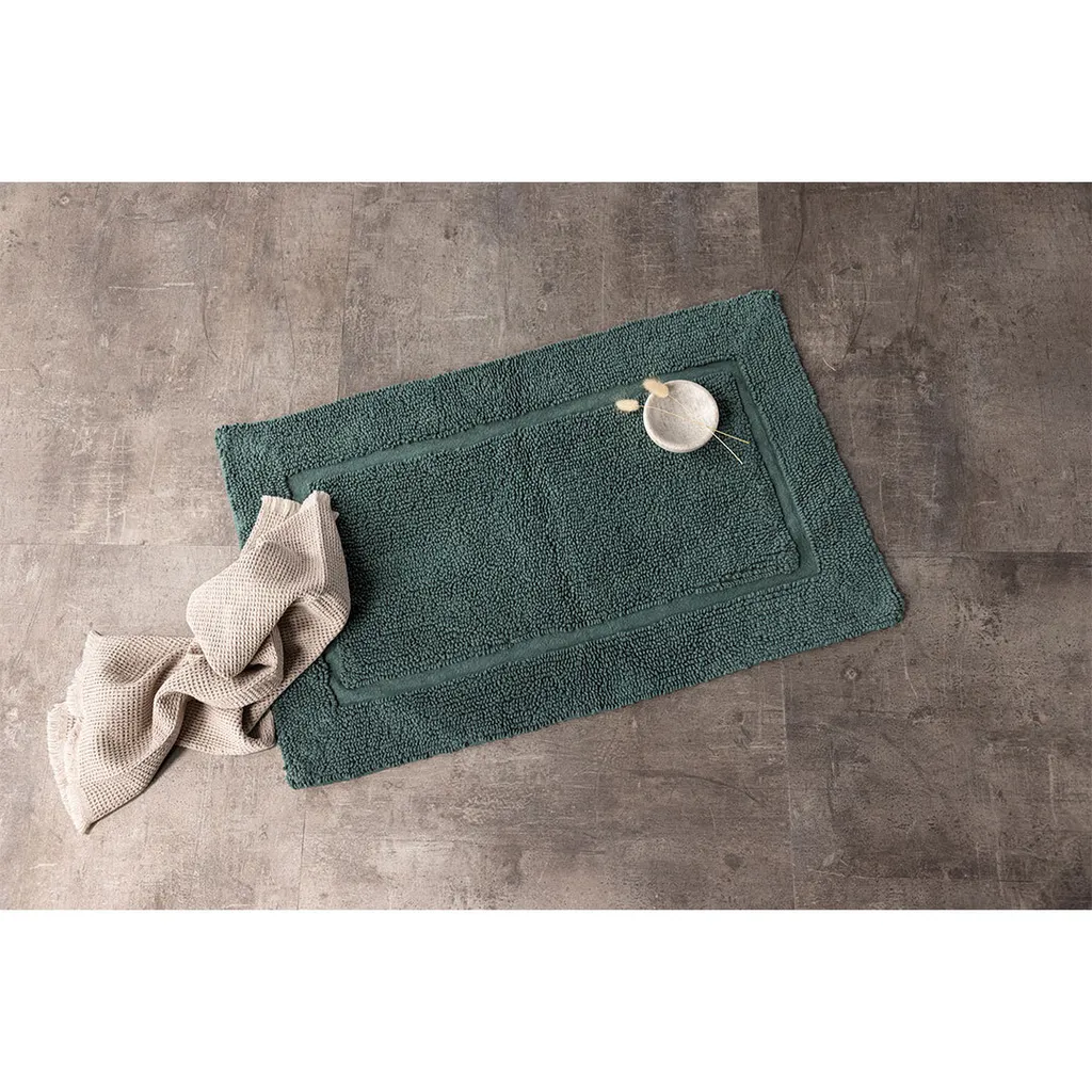 Tapis de douche William vert 90x60cm pour sortie de bain sécurisée - 3