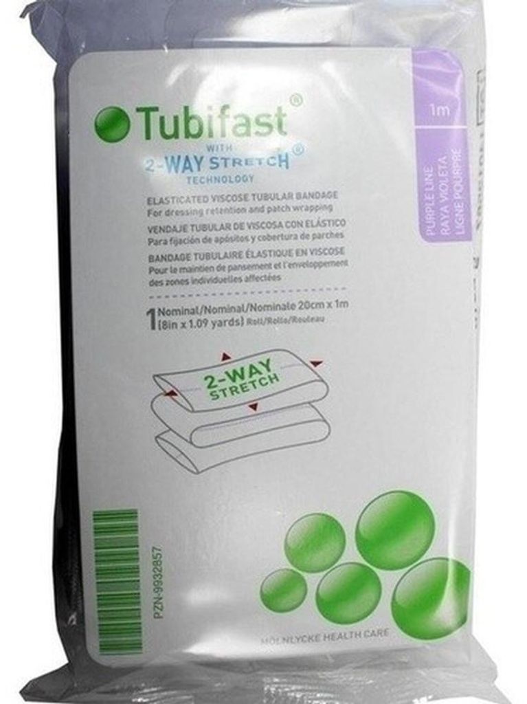 TUBIFAST, tejido elástico bidireccional, 20 cm x 1 metro, Imagen del producto 