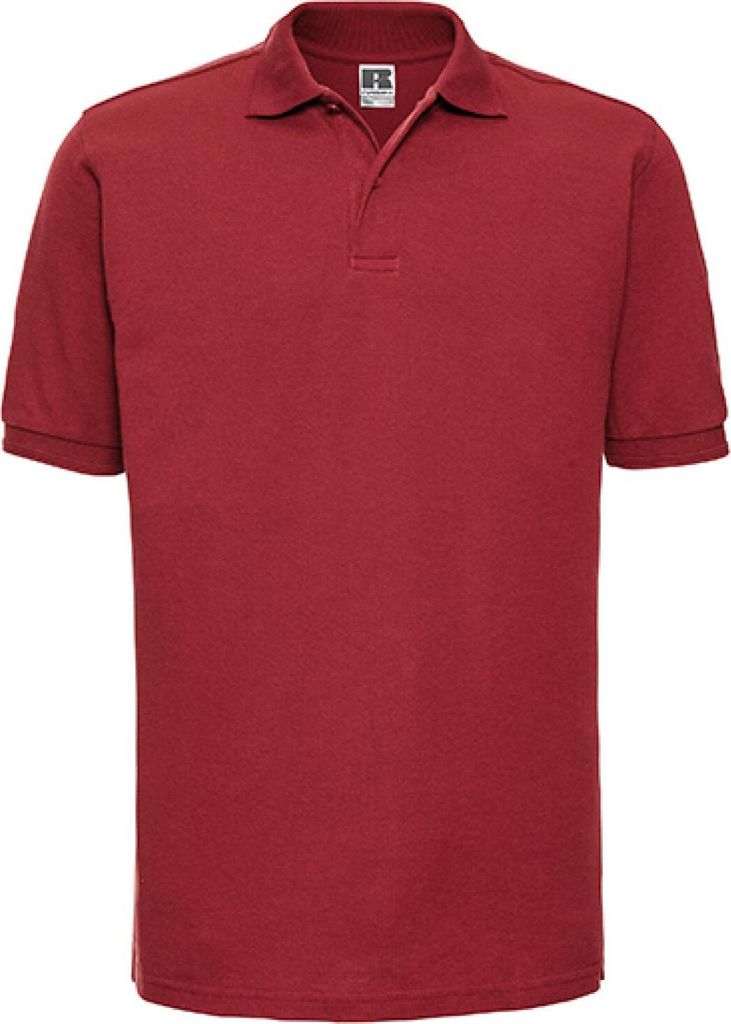 Russell R-599M-0 | Strapazierfähiges Herren Poloshirt bis 4XL - Farbe: Bright Red - Größe: L