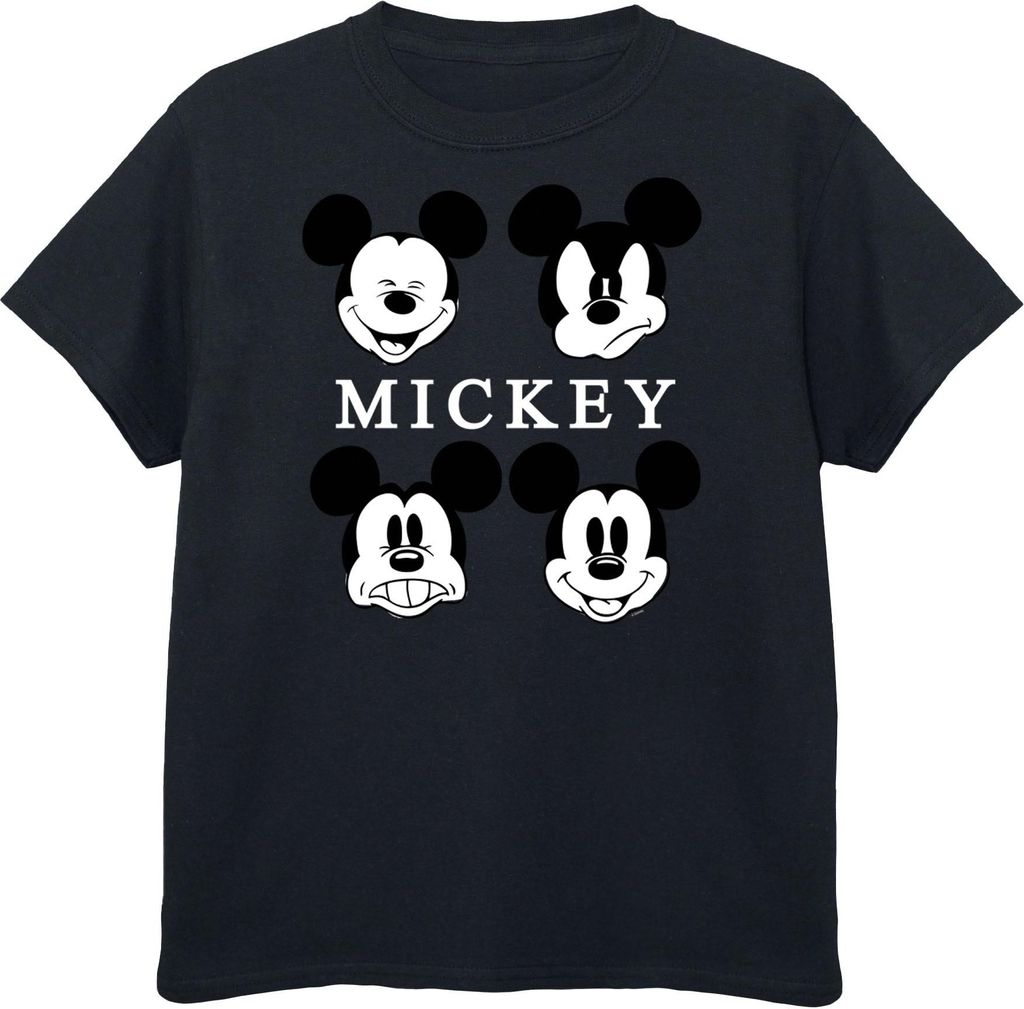 Disney - T-Shirt für Jungen BI2183 (128) (Schwarz)