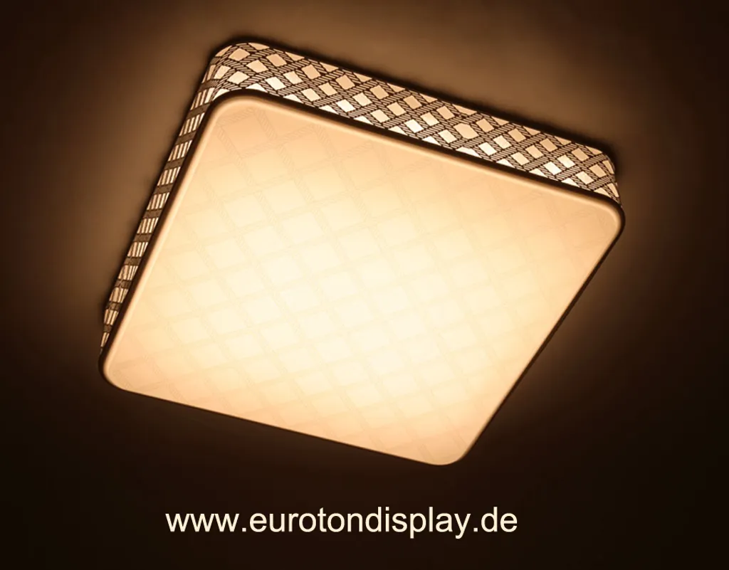 Plafonnier LED Design 35W 55cm Télécommandé avec Variation de Couleur - 4