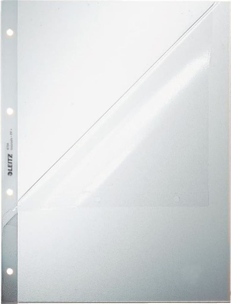 Leitz Klarsichthüllen 100 Stk. Glasklar A4 Oben Offen