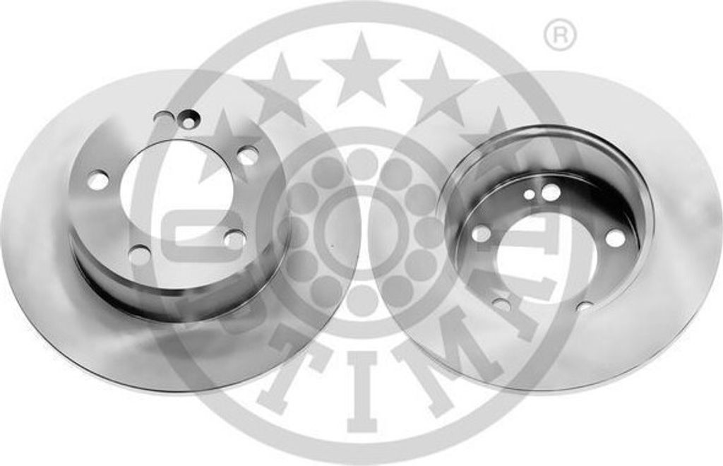 2x OPTIMAL Bremsscheibe BS-8686C hinten für OPEL Movano B Kastenwagen (X62)