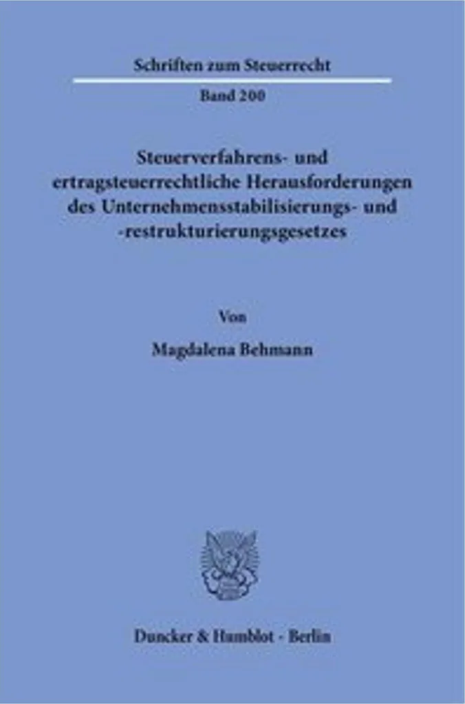 Guide de restructuration StaRUG : Solutions et fiscalité des sociétés