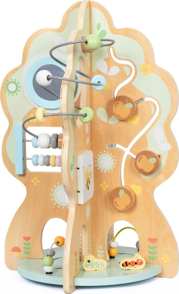10-in-1 Aktivitätsbaum aus Holz – Lernspielzeug für Kinder Produktbild 7