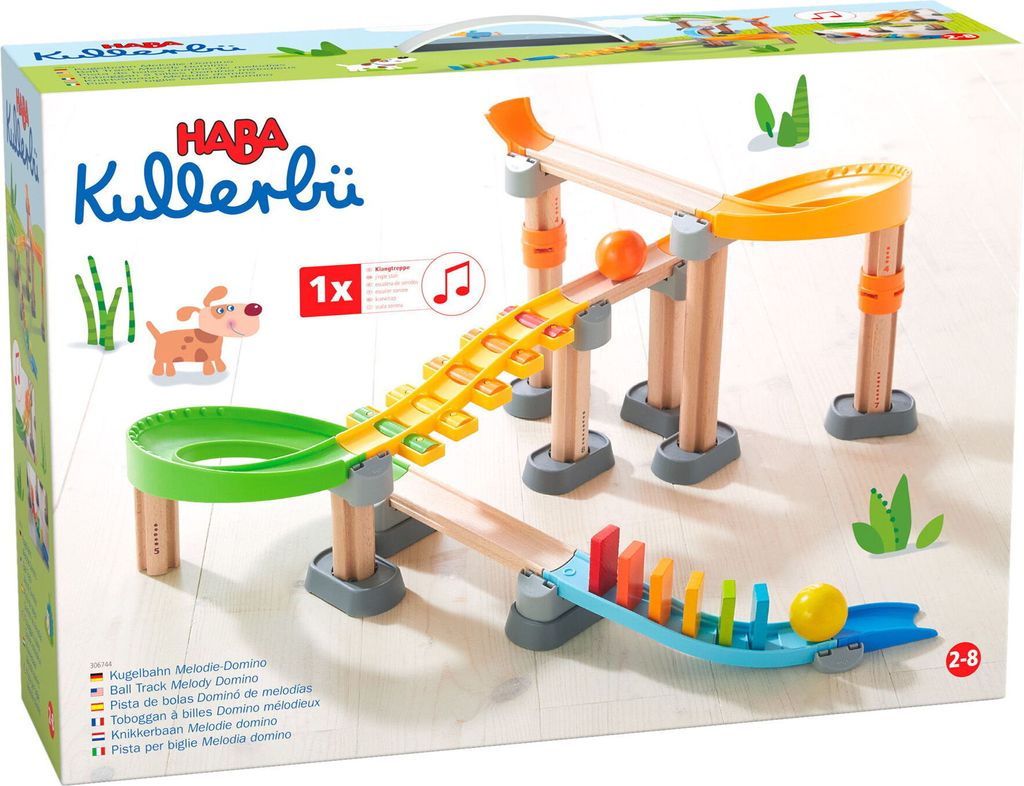 HABA Kugelbahn Grundpackung Kullerbü Kugelbahn Melodie Produktbild 