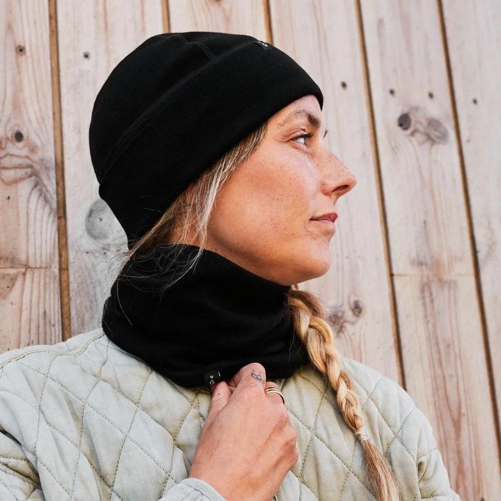Weathergoods Sweden Berretto in Lana Merino Nero M/L | Calore Urbano