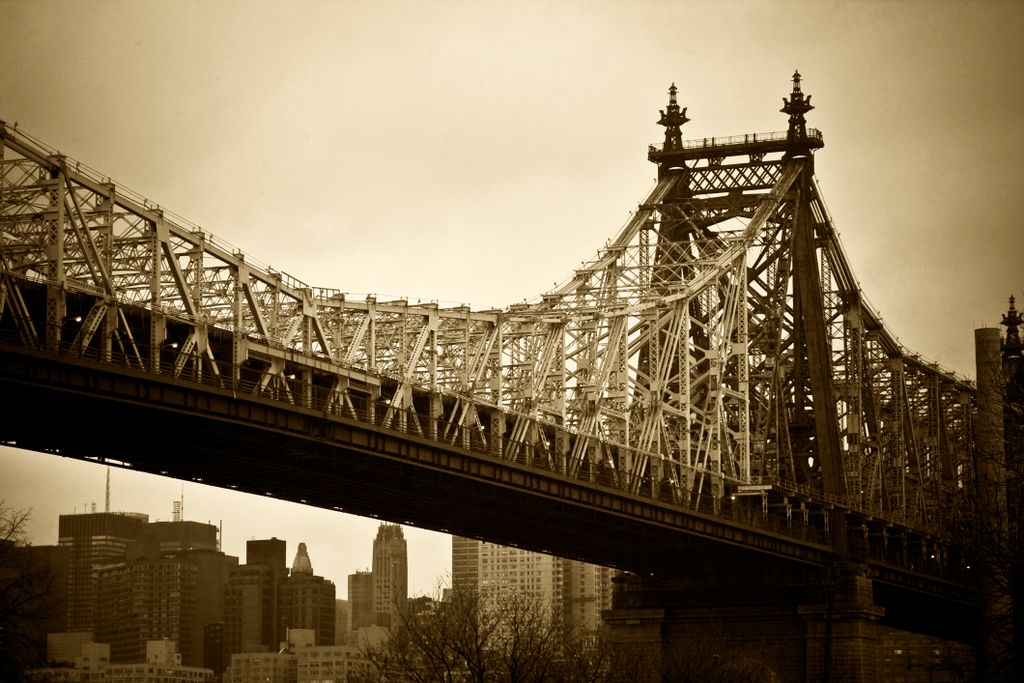 Papermoon VLIES Fototapete, Digitaldruck, New York Bridge (455)