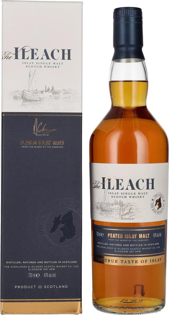 Ileach PEATED ISLAY MALT Islay Single Malt 40% Vol. 0,7l in Produktbild 