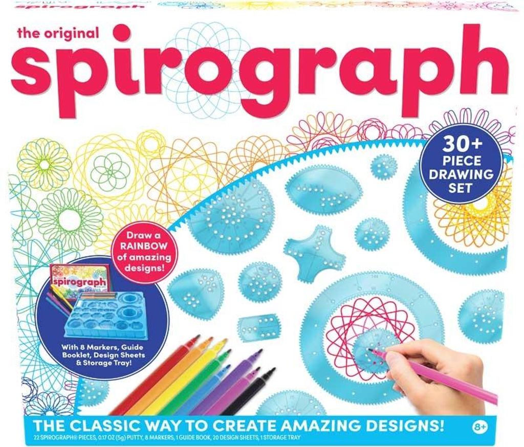 Spirograph kreatives Zeichen-Set mit originalen Spirograph Formen