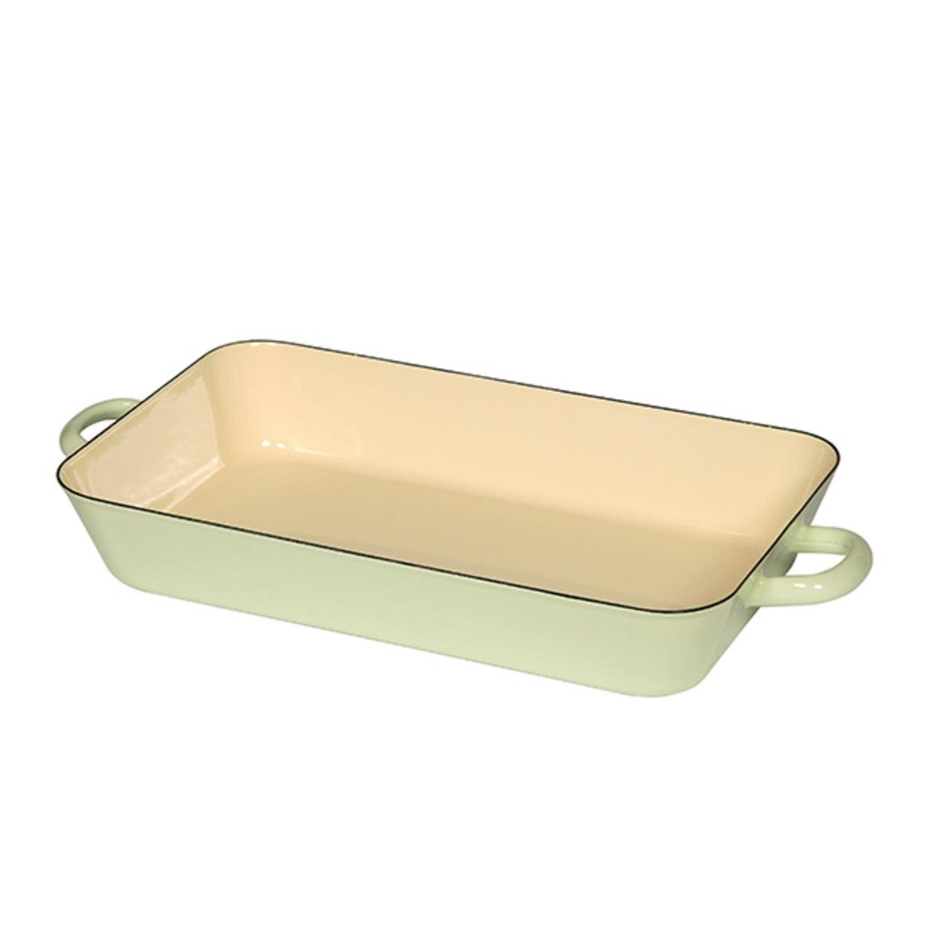 Riess Pánev na smažení 37/22 cm Pastelově zelený smalt Obrázek produktu 