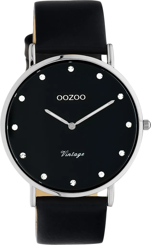 Last Minute: Oozoo Vintage C20247 Orologio Pelle Nera Prezzo Shock