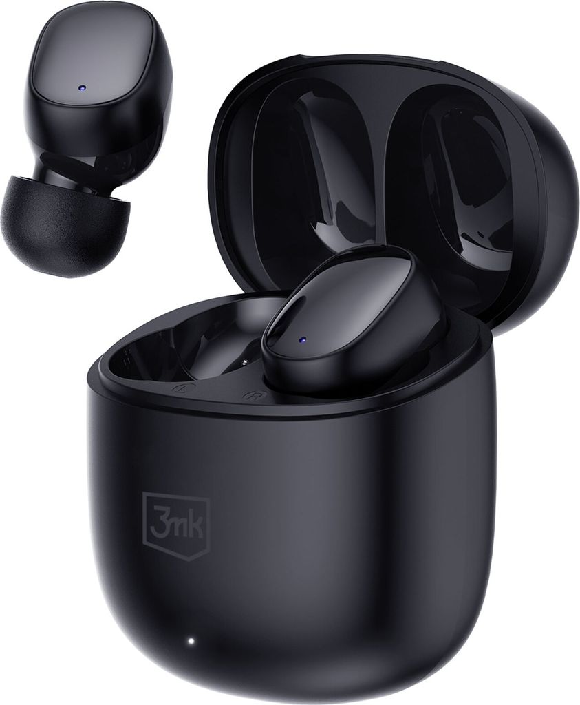 3mk, Ultrakompakte kabellose Bluetooth In-Ear Kopfhrer, Schwarz