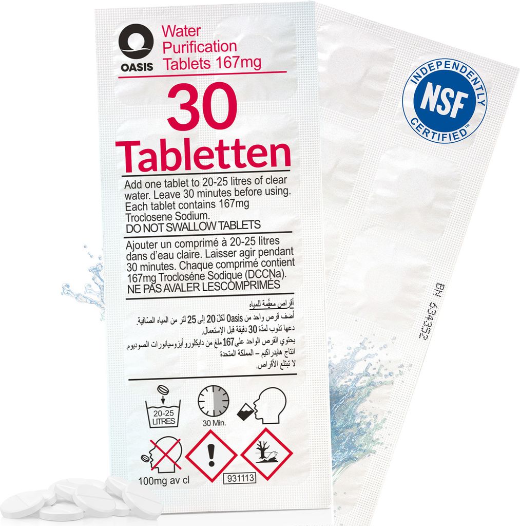 Wicekd Chili Oasis 30 Wasserreinigunstabletten für 750 Produktbild 
