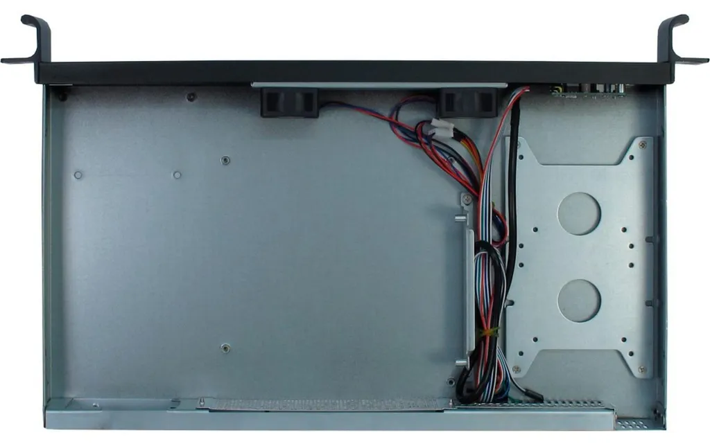 Châssis 1U IPC 1U-K-126L Inter-Tech 48.3cm avec Ventilation Active