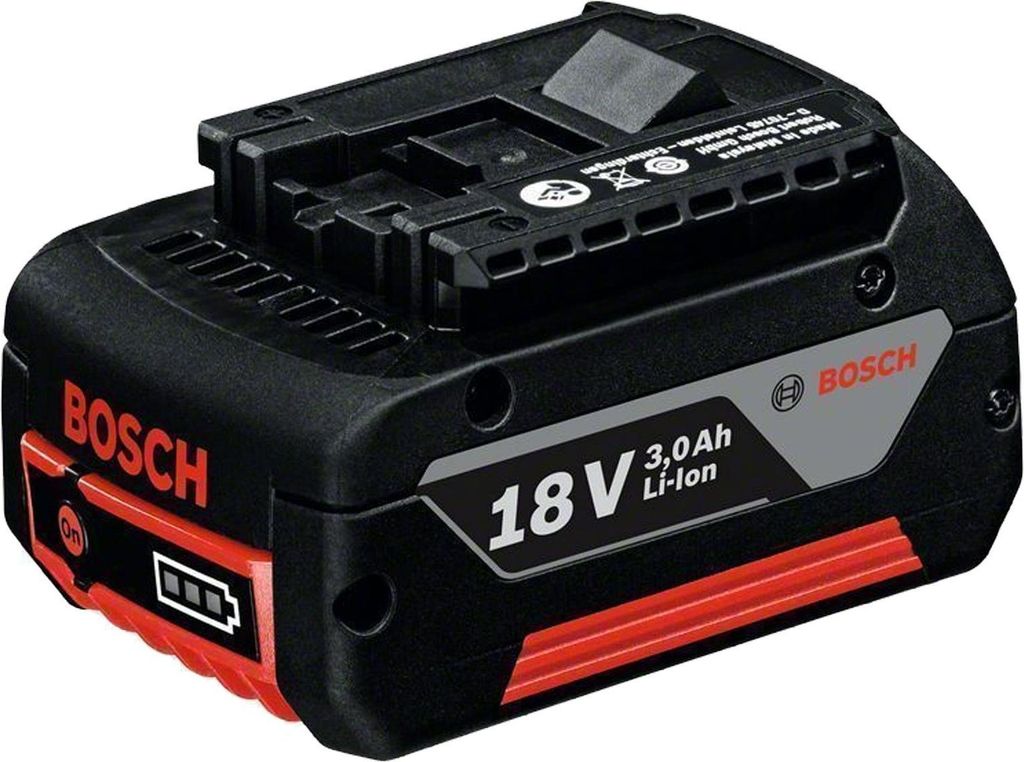 Bosch 18V 3Ah, Bateria, Litowo-jonowa (Li-Ion), 3 Ah, 18 V, Zdjęcie produktu 