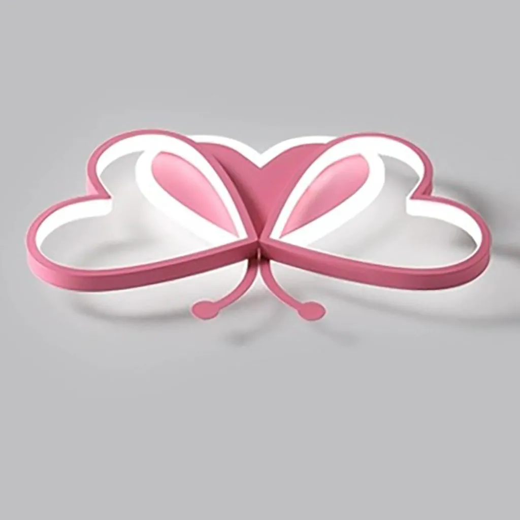 Plafonnier LED Papillon : Éclairage Anti-Éblouissement Réglable 80W - 5