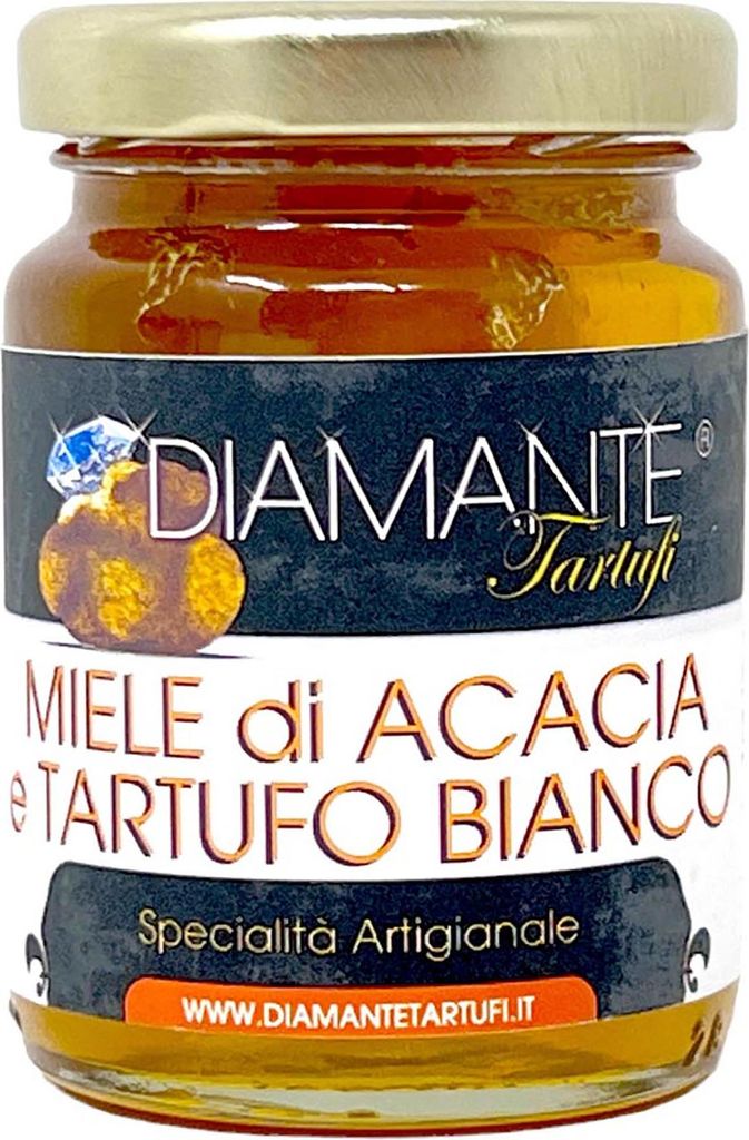 DIAMANTE TARTUFI italienischer Gourmet Akazienhonig mit weißem Trüffel