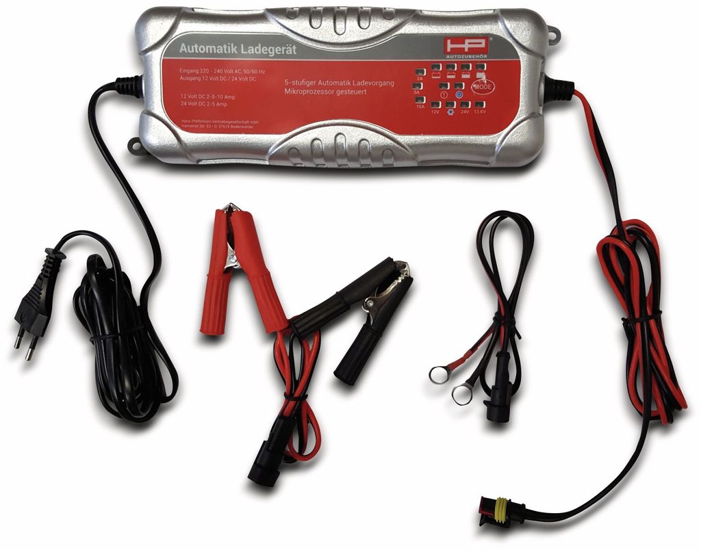 Hans Pfefferkorn Batterieladegerät Smart 12/24 Volt Produktbild 