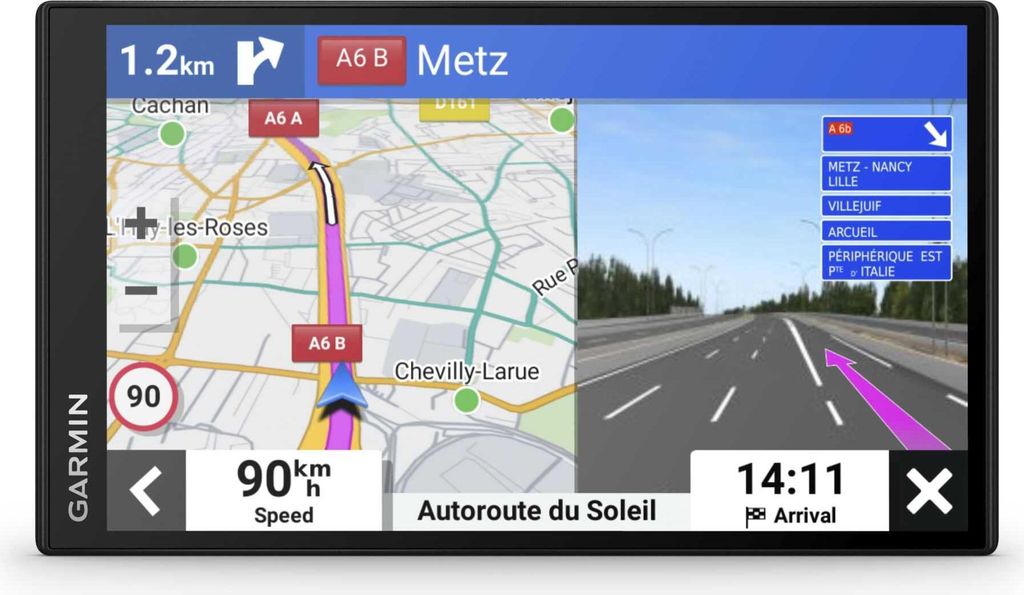 DriveSmart 76 EU MT-D Navigationsgerät Produktbild 
