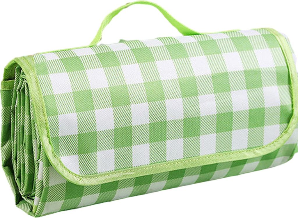 Picknickmatte, wasserdicht, feuchtigkeitsbeständig, leicht zu reinigen, tragbare Picknickmatte aus Vliesstoff, faltbare Picknickdecke