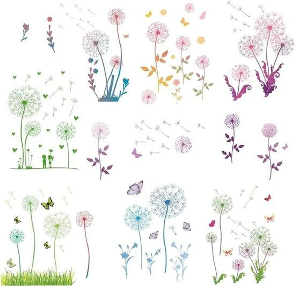 Stickers fleurs et chevaux pour personnaliser vos murs et meubles d'eau