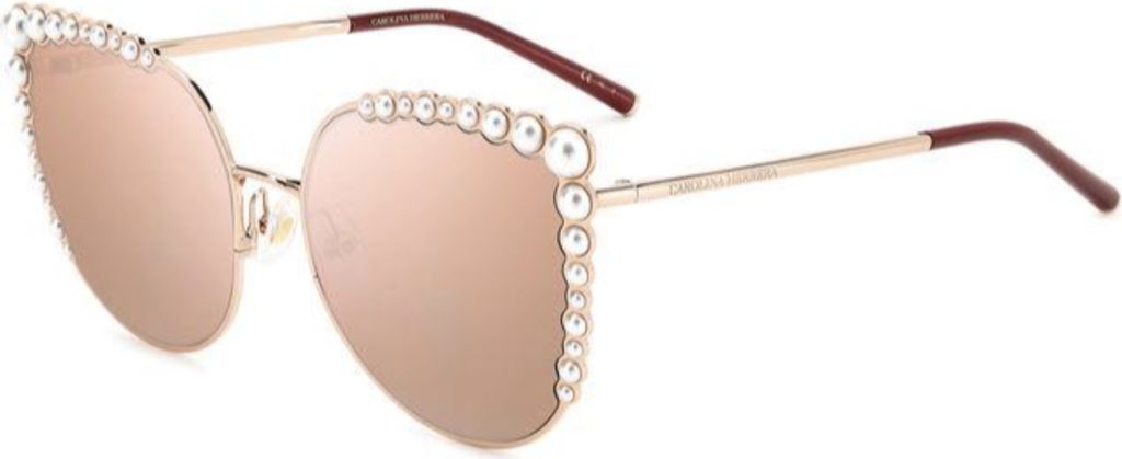 Carolina Herrera HER 0076/S DDB GOLD COPPER 58/19/145 Damen Sonnenbrillen