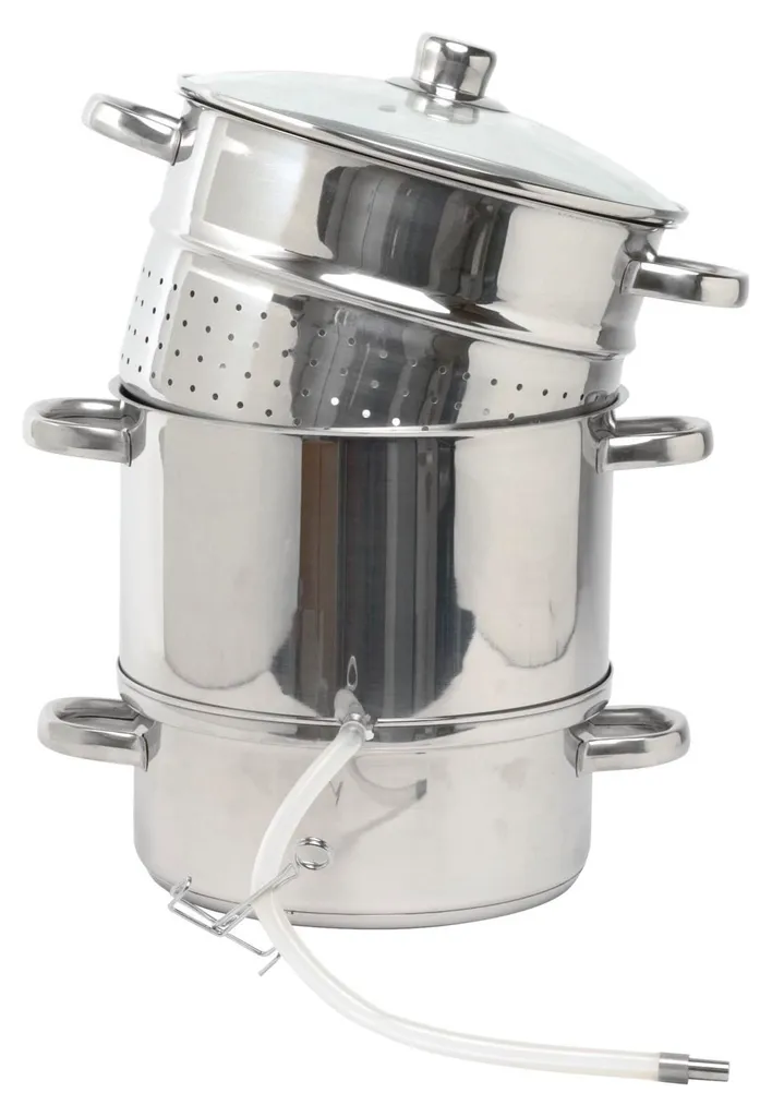 Extracteur de jus VITALO en acier inoxydable 4 pièces spécial induction