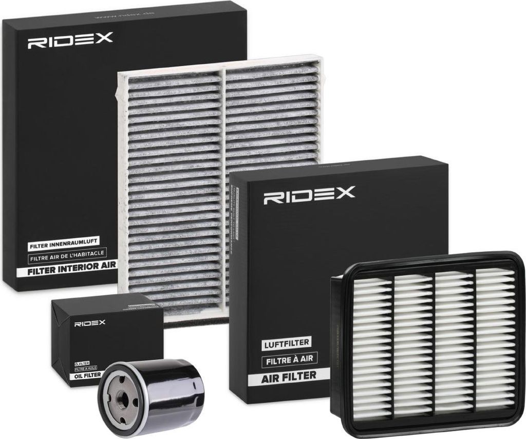 RIDEX Filterset Inspektionspaket Filtersatz für MAZDA CX-5 Produktbild 